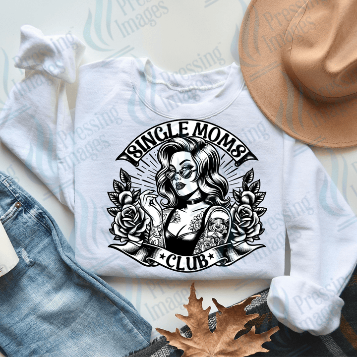 DTF 2256 Single moms club - Pressing Images