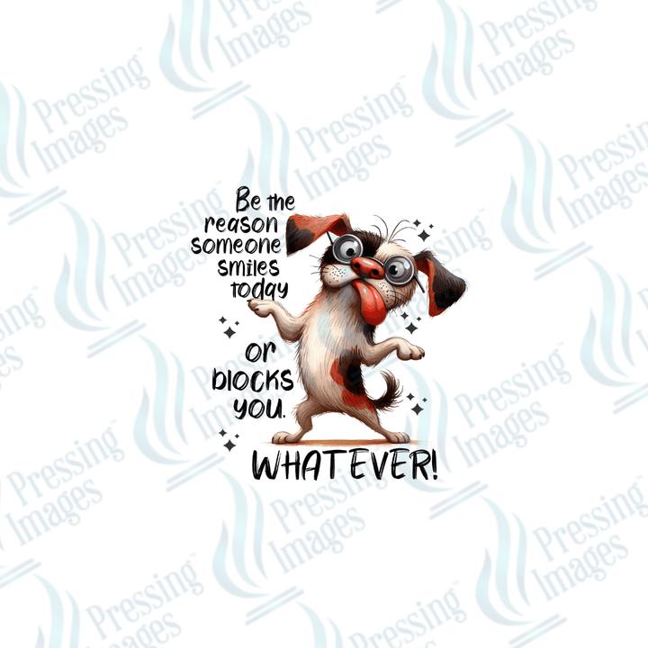DTF 2299 Be the reason someone smiles - Pressing Images