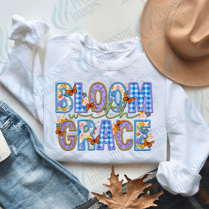 DTF 2310 Bloom in Grace - Pressing Images