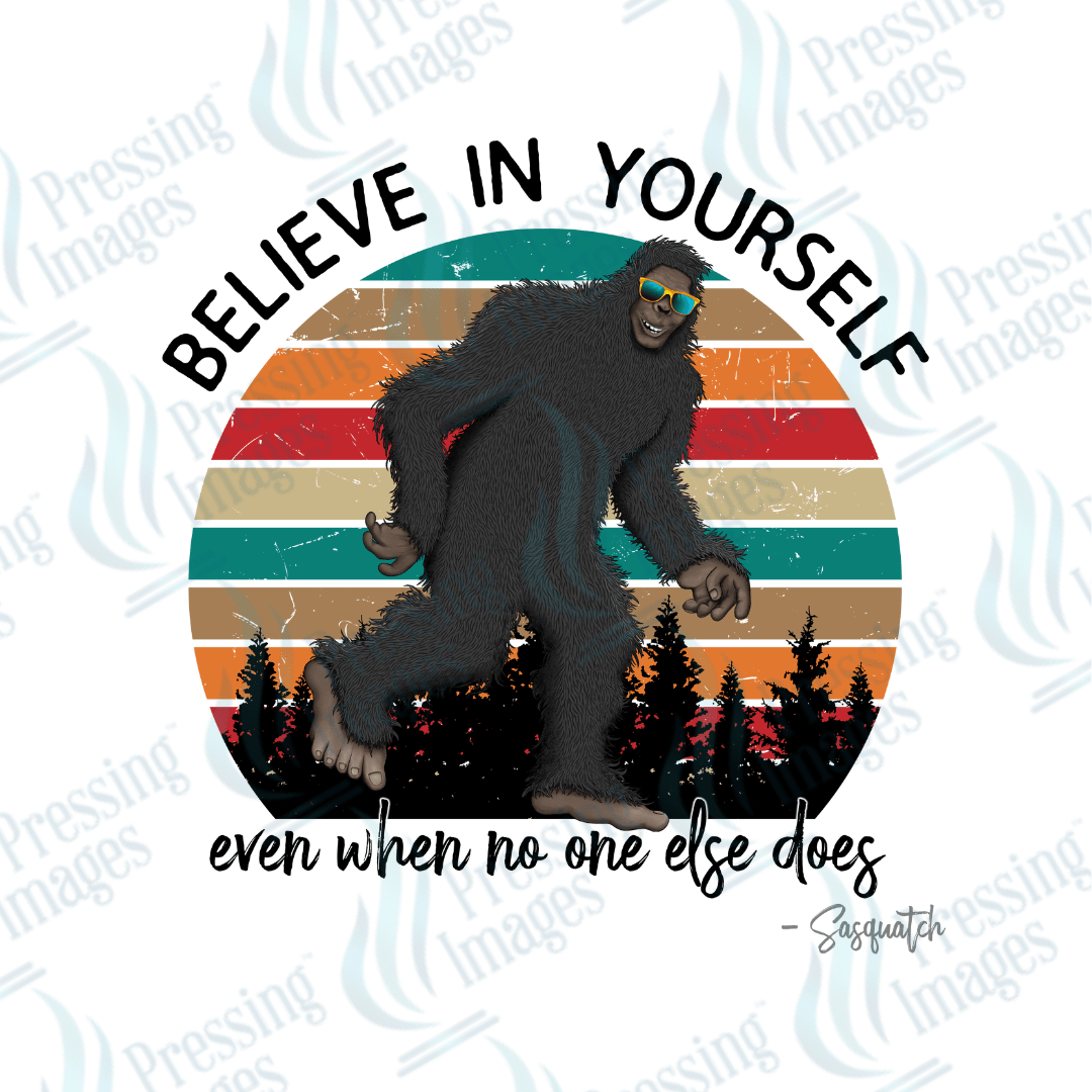 DTF 2336 Believe in yourself - Pressing Images
