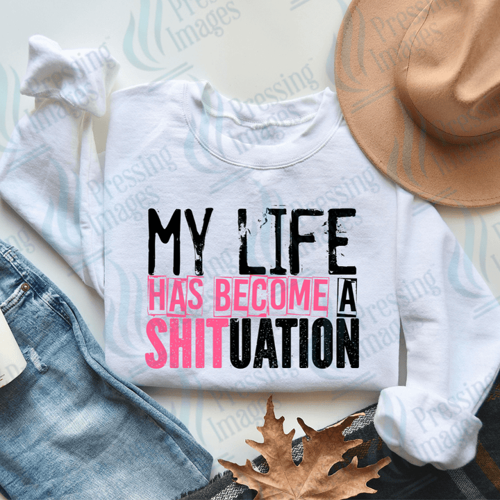 DTF 2337 My life has become - Pressing Images