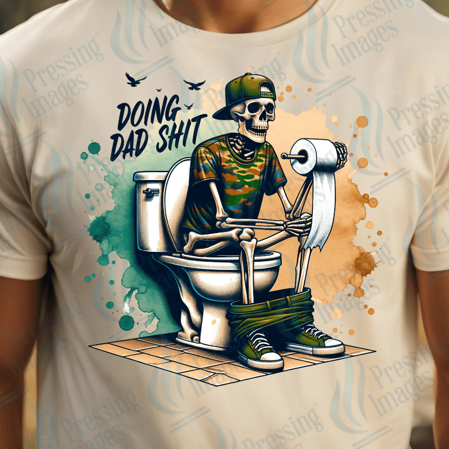 DTF 2342 Doing Dad shit - Pressing Images