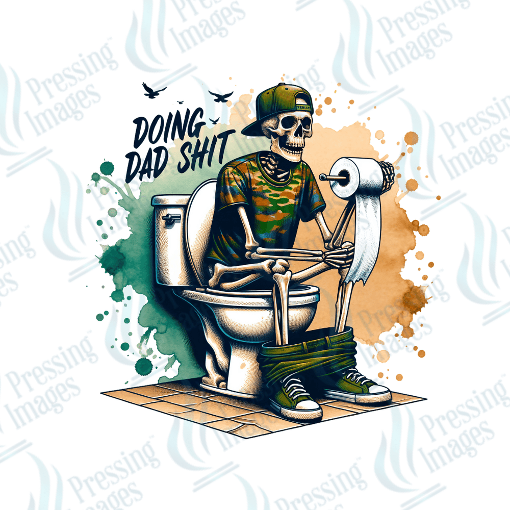 DTF 2342 Doing Dad shit - Pressing Images