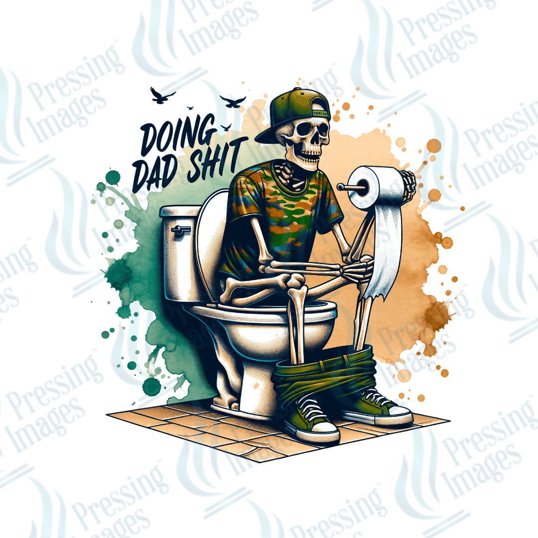DTF 2342 Doing Dad shit - Pressing Images