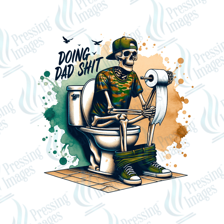 DTF 2342 Doing Dad shit - Pressing Images