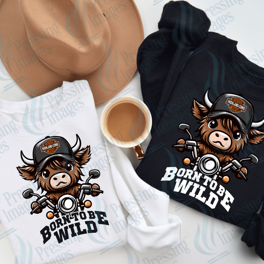 DTF 2348 Born to be wild BOY - Pressing Images