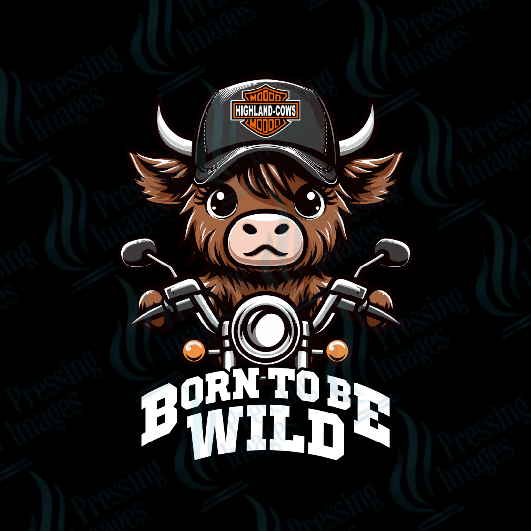 DTF 2348 Born to be wild BOY - Pressing Images