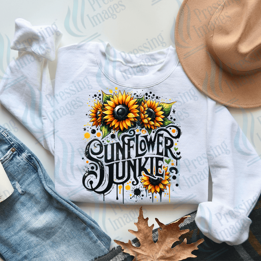DTF 2357 Sunflower junkie — Pressing Images Canada