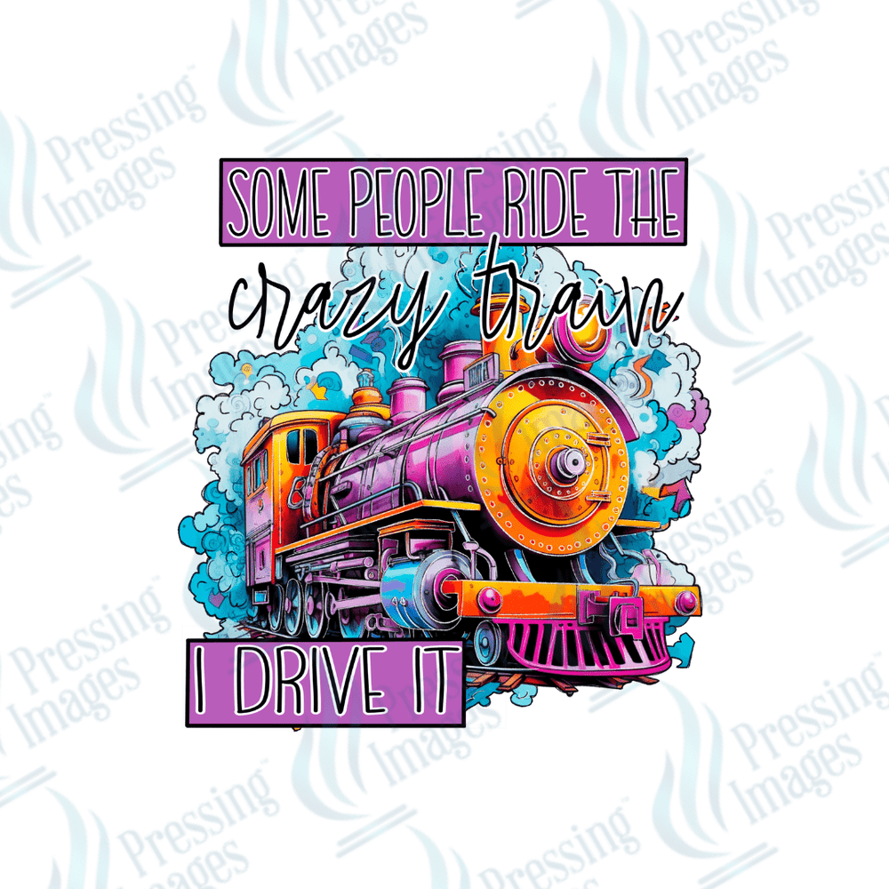 DTF 2372 Crazy train - Pressing Images