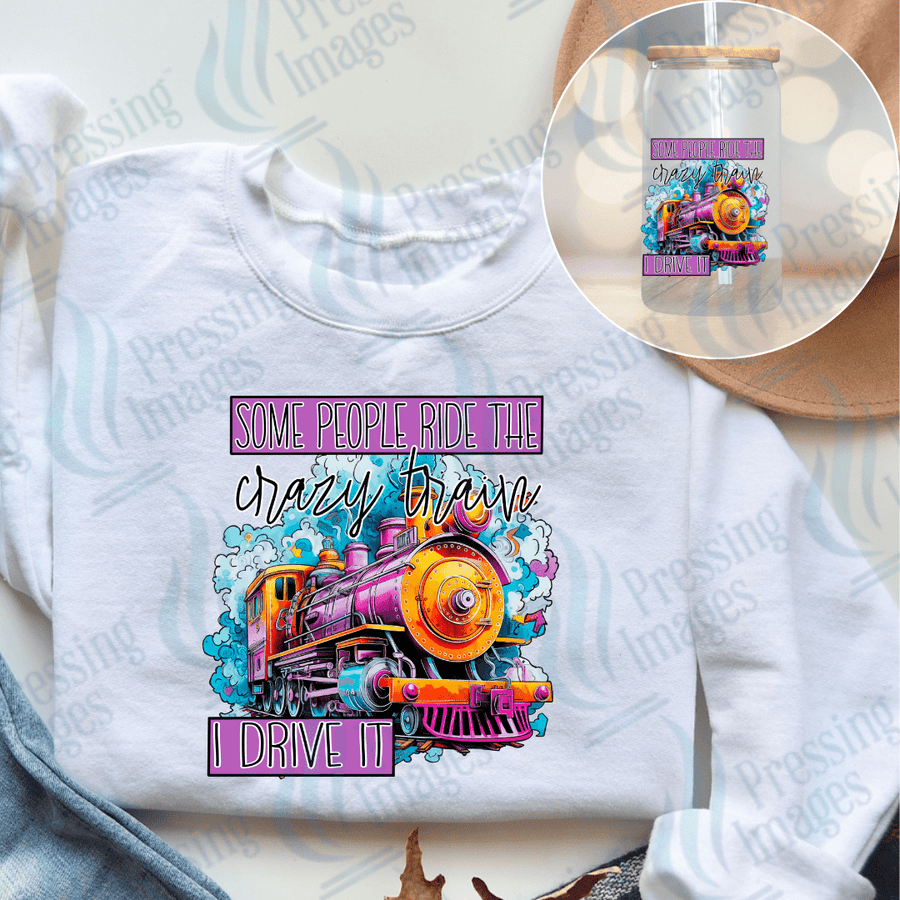 DTF 2372 Crazy train - Pressing Images