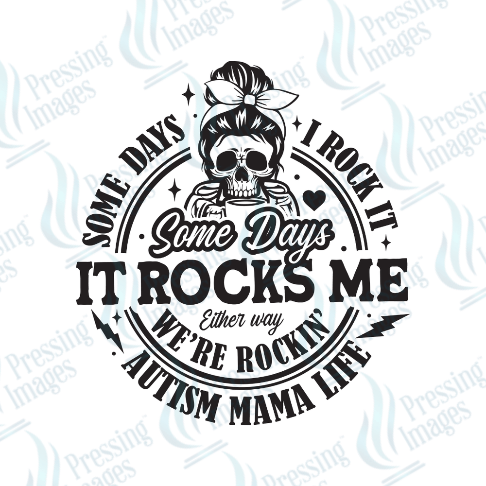 DTF 2381 Some days it rocks me - Pressing Images