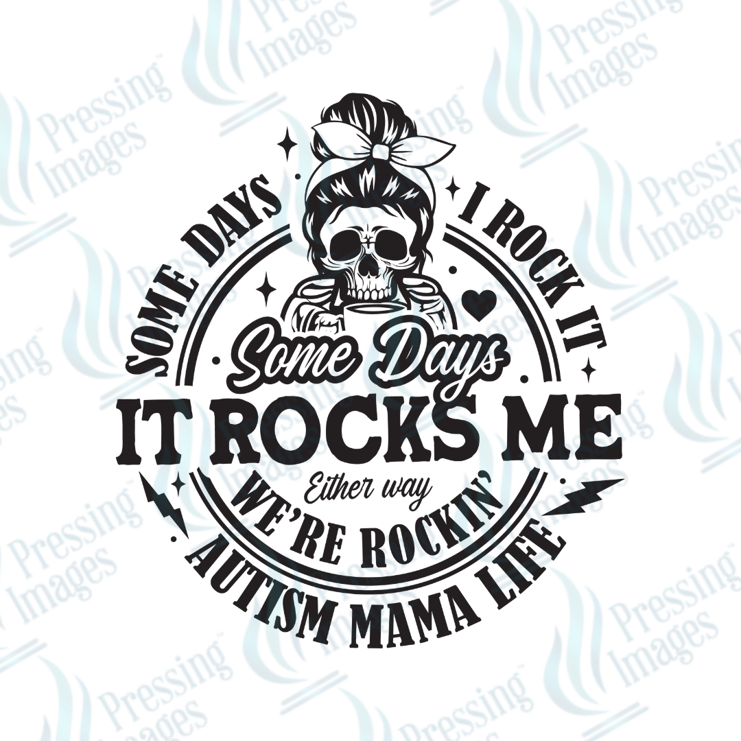 DTF 2381 Some days it rocks me - Pressing Images