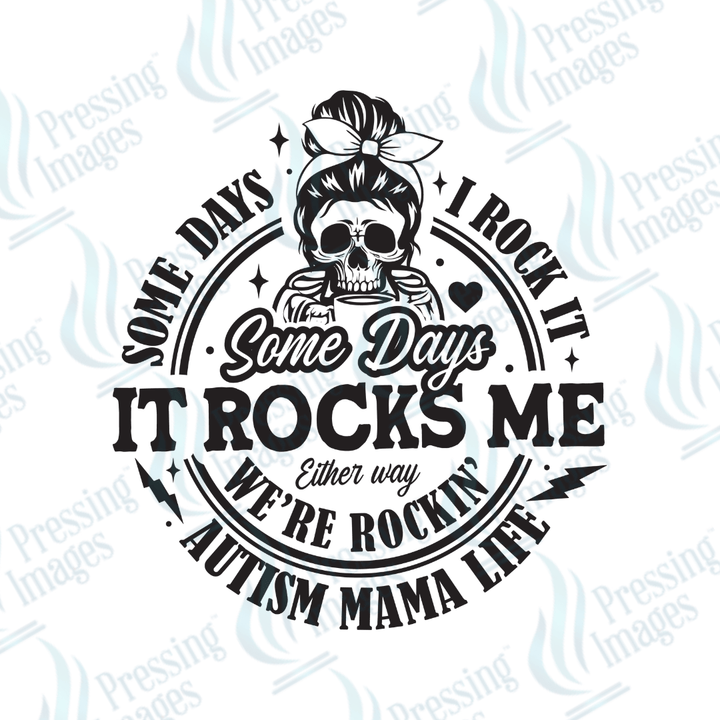 DTF 2381 Some days it rocks me - Pressing Images