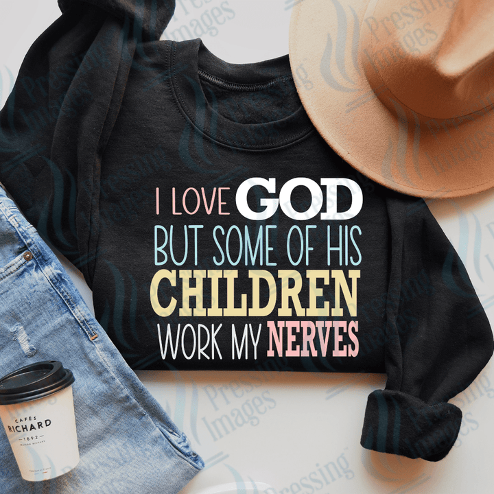 DTF 2423 God's children - Pressing Images