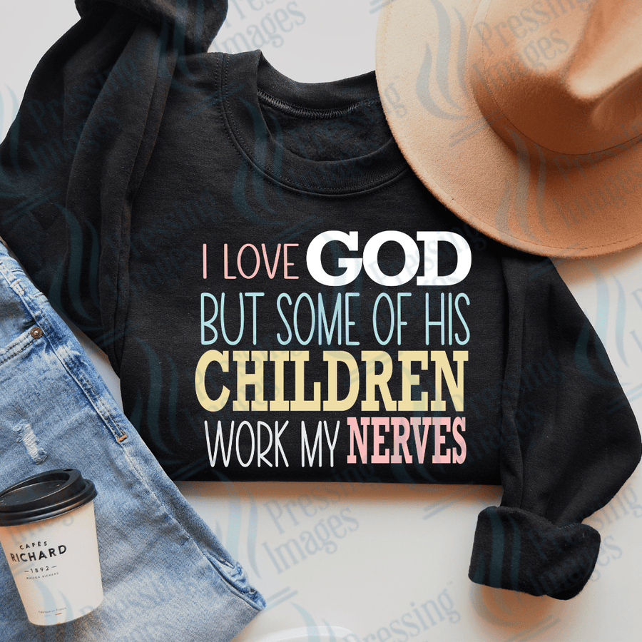 DTF 2423 God's children - Pressing Images
