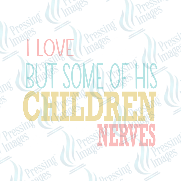 DTF 2423 God's children - Pressing Images