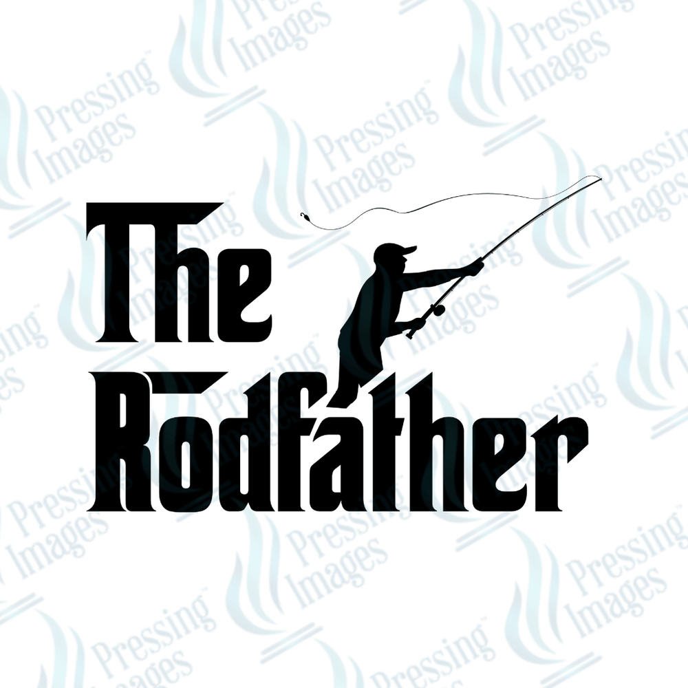 DTF 2450 Rodfather man silouette - Pressing Images