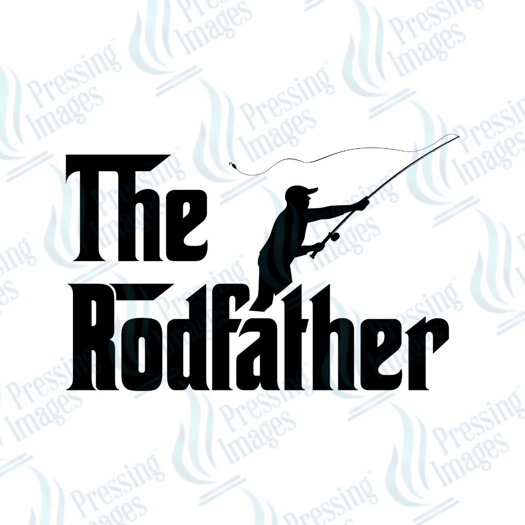 DTF 2450 Rodfather man silouette - Pressing Images