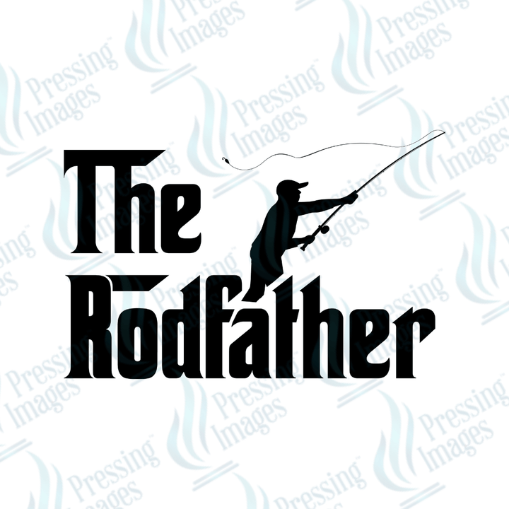 DTF 2450 Rodfather man silouette - Pressing Images