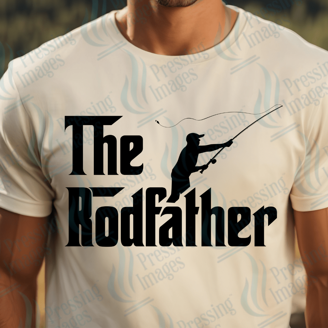DTF 2450 Rodfather man silouette - Pressing Images
