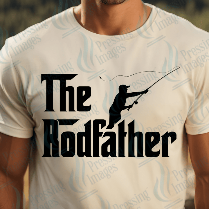 DTF 2450 Rodfather man silouette - Pressing Images