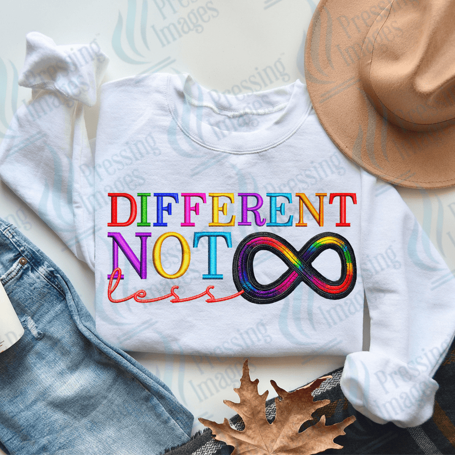 DTF 2464 Different not less - Pressing Images
