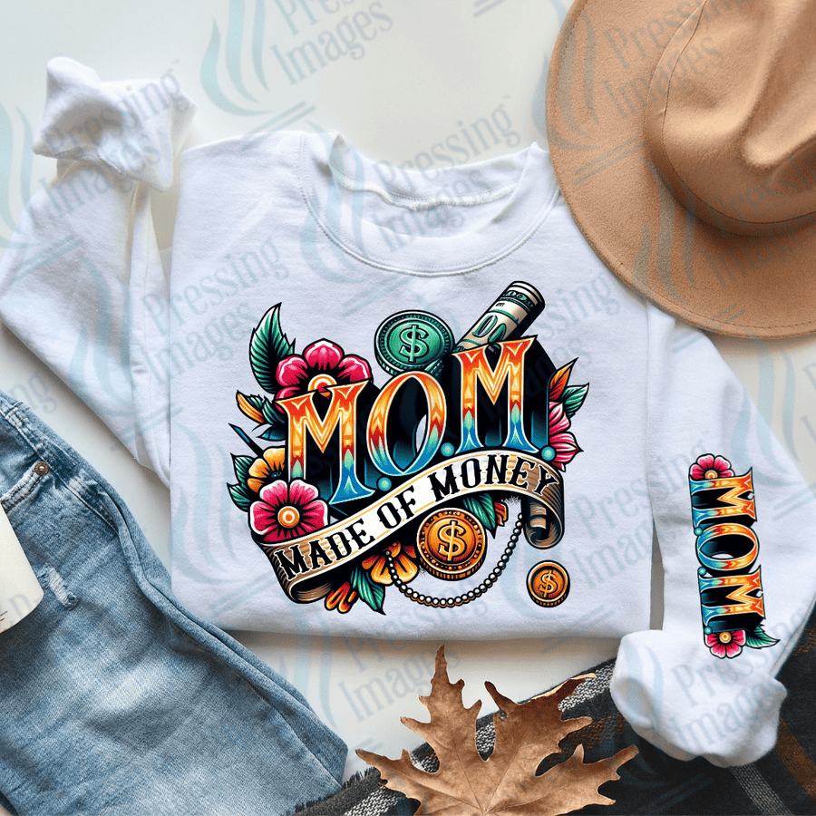 DTF 2472 Mom Made of money - Pressing Images