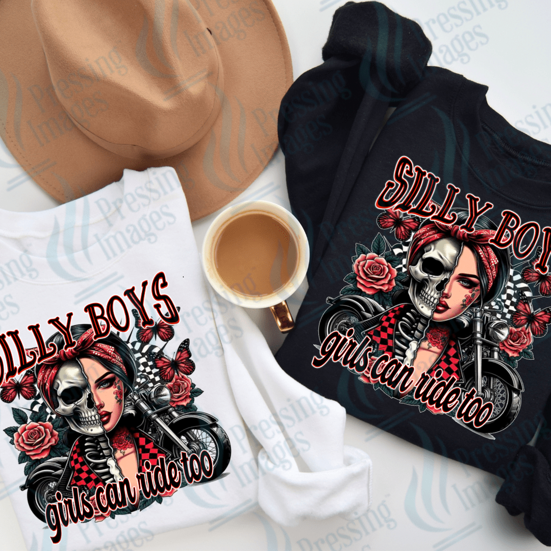 DTF 2488 Silly boys - Pressing Images