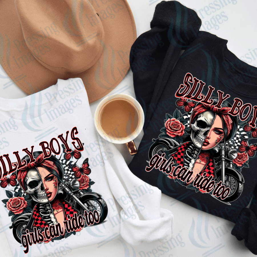 DTF 2488 Silly boys - Pressing Images