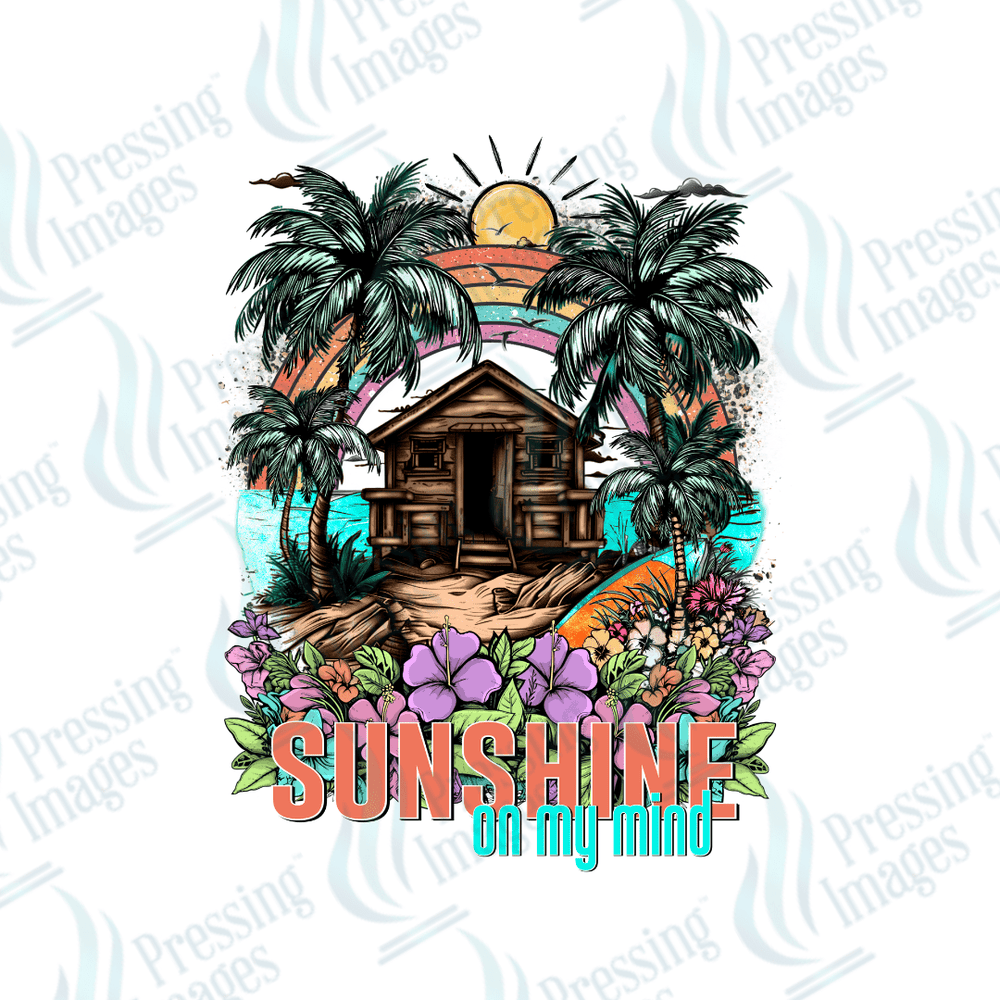 DTF 2489 Sunshine on my mind - Pressing Images