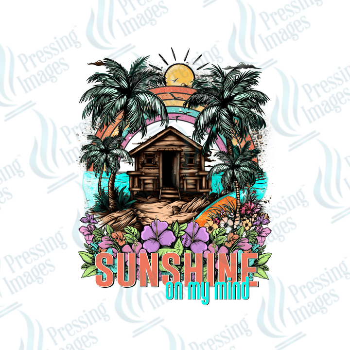 DTF 2489 Sunshine on my mind - Pressing Images