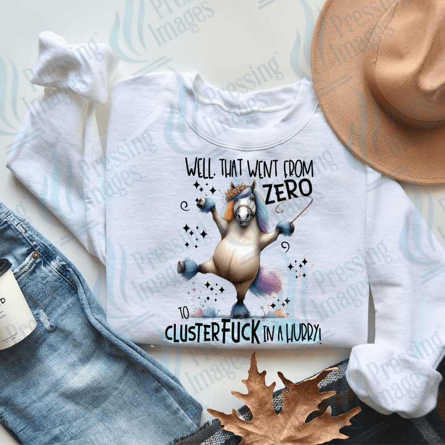 DTF 2534 Well that went from zero to clusterfuck - Pressing Images