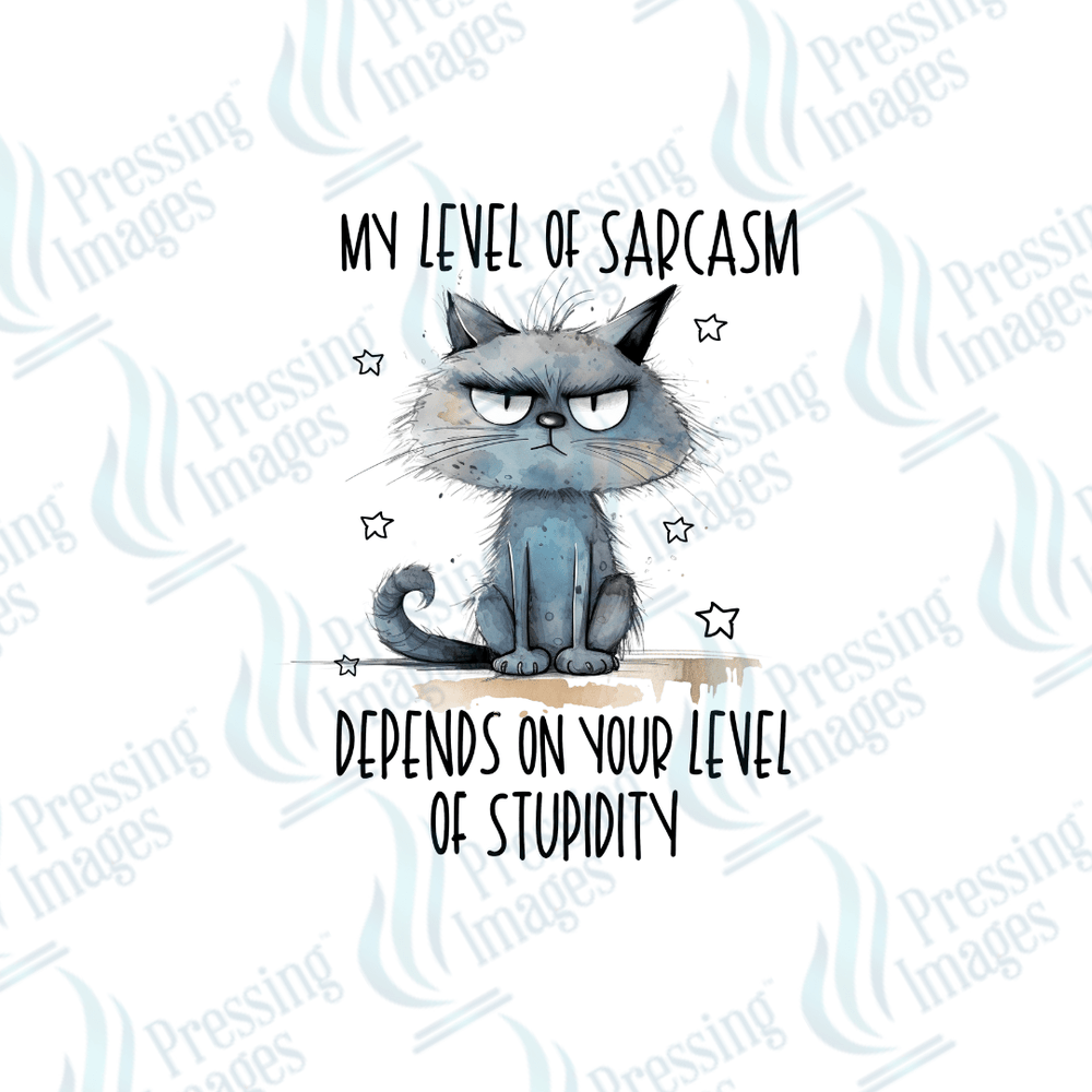 DTF 2551 My level of sarcasm - Pressing Images