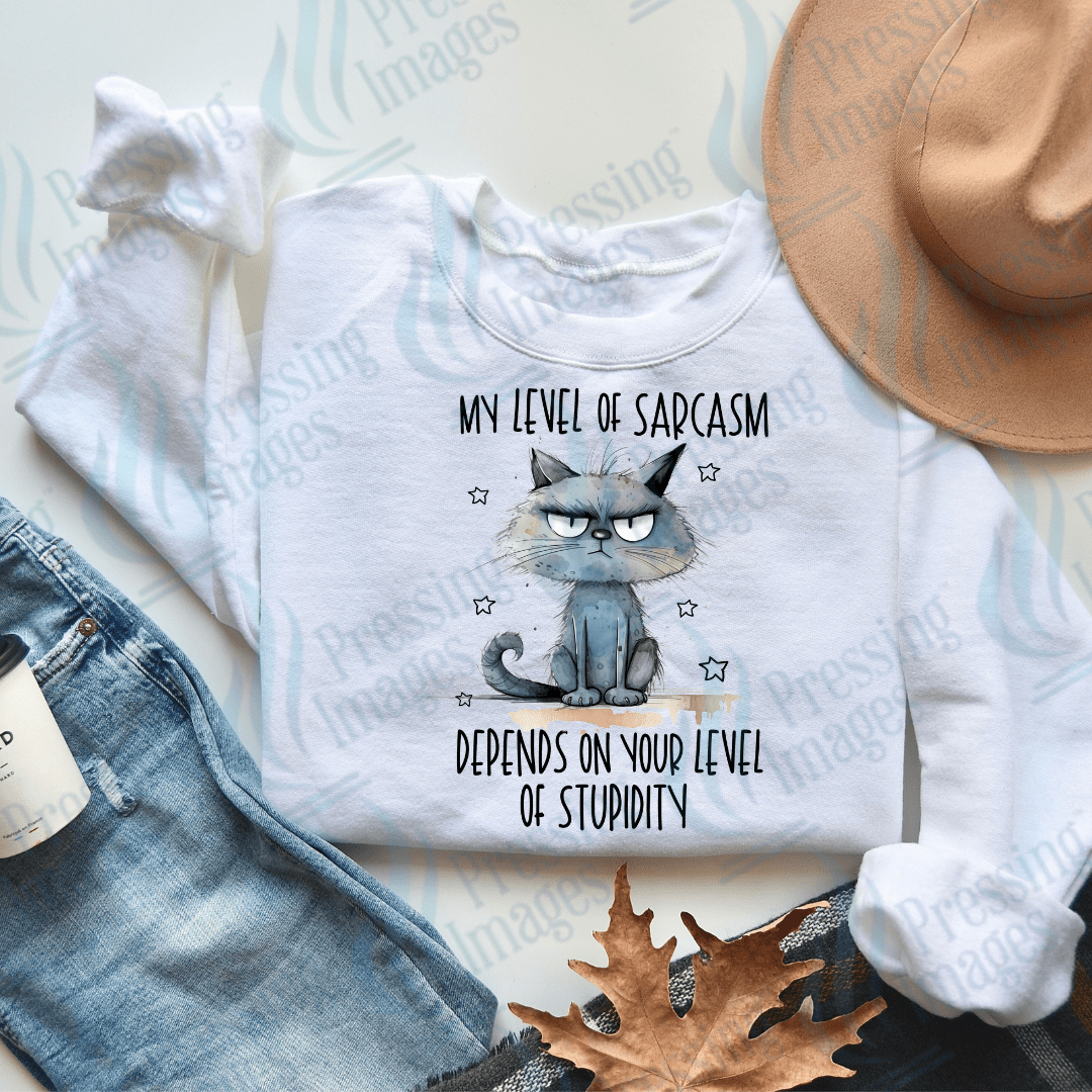 DTF 2551 My level of sarcasm - Pressing Images