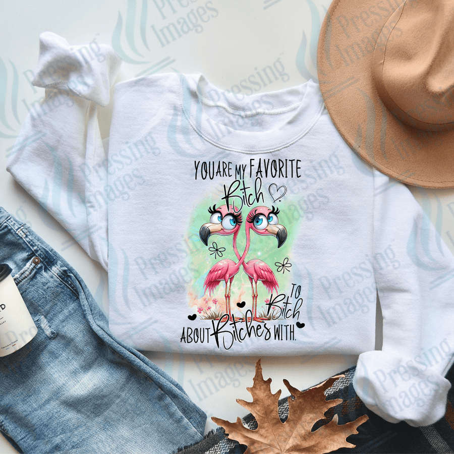 DTF 2559 You are my favourite bitch - Pressing Images