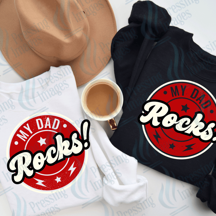 DTF 2575 My Dad rocks - Pressing Images