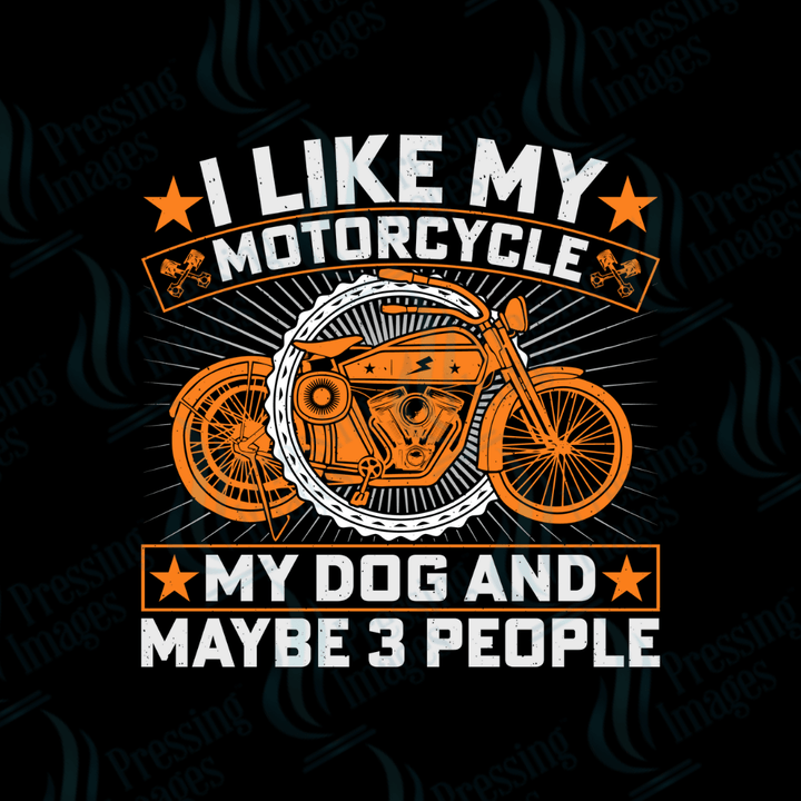 DTF 2582 I like my motorcycle - Pressing Images