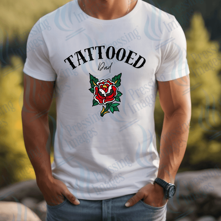 DTF 2590 Tattooed Dad - Pressing Images