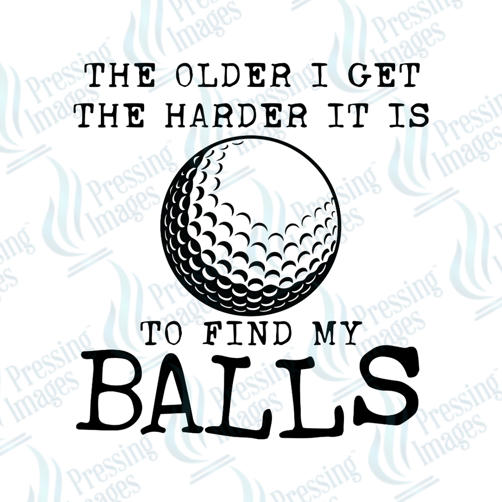DTF 2609 Can't find my balls - Pressing Images