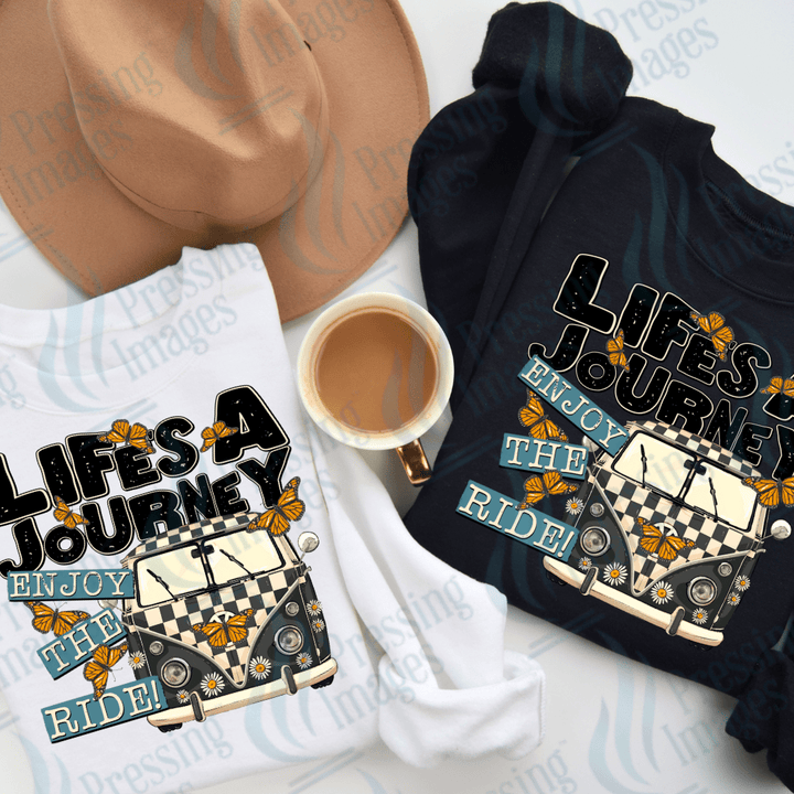 DTF 2612 Life's a journey - Pressing Images