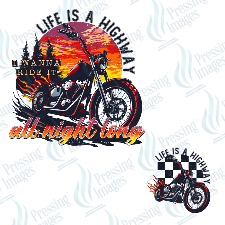 DTF 2615 Life is a highway - Pressing Images