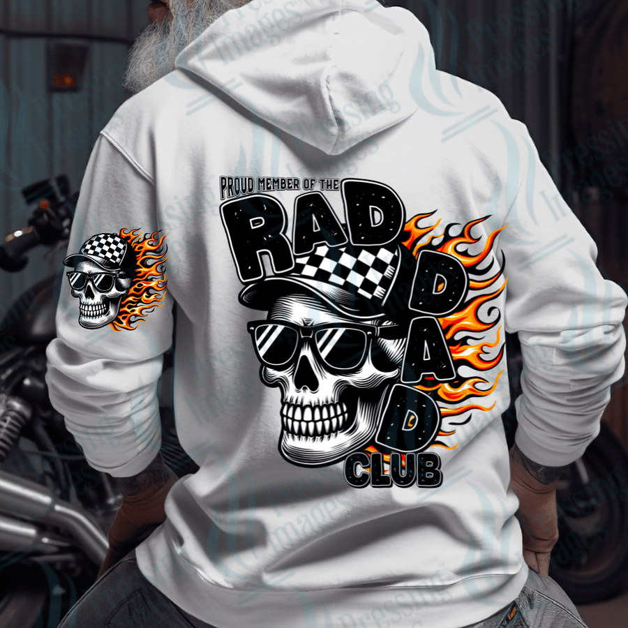 DTF 2625 Rad dad - Pressing Images