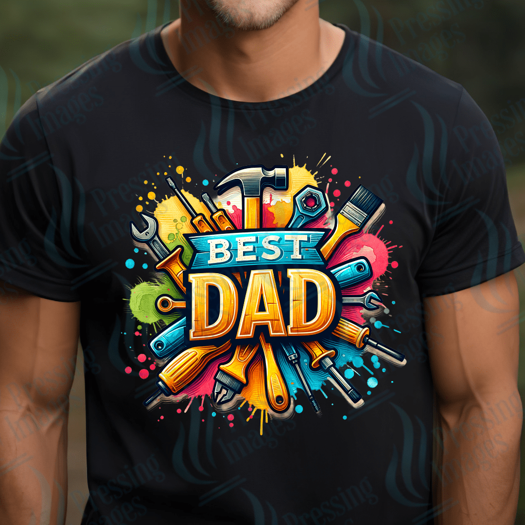 DTF 2641 Best dad tools - Pressing Images