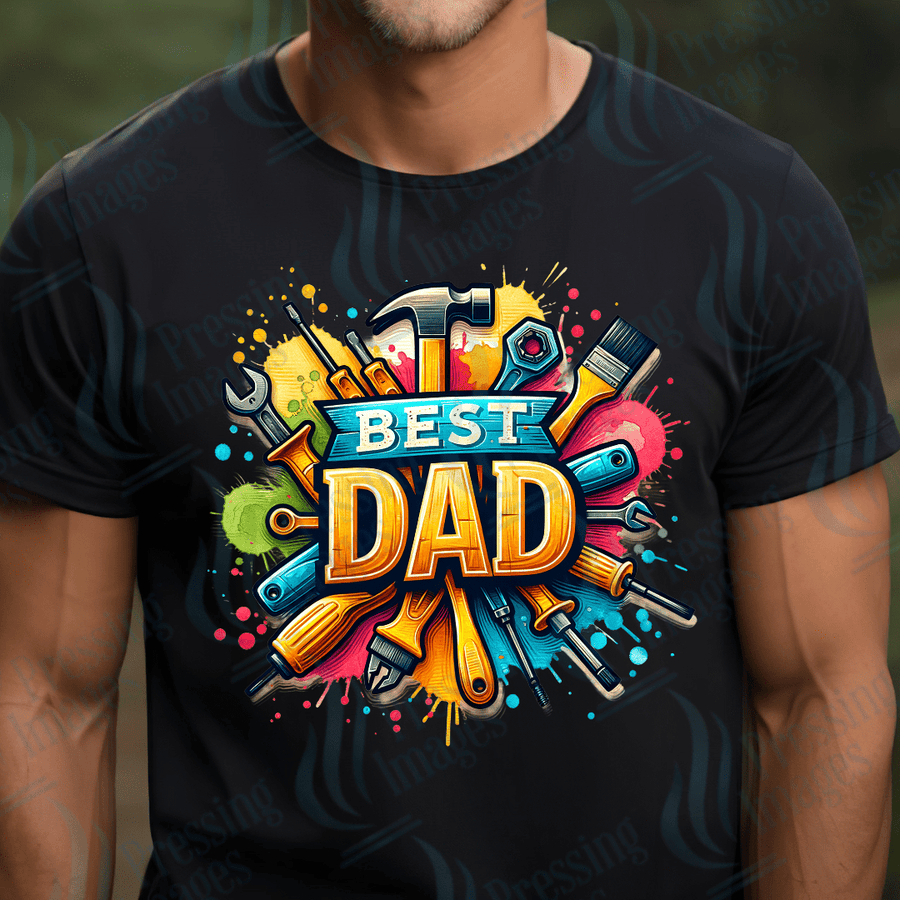 DTF 2641 Best dad tools - Pressing Images