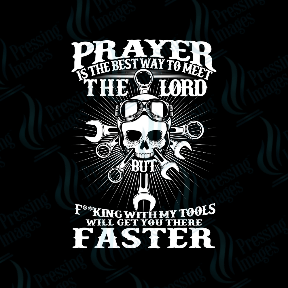DTF 2650 Mechanic pray - Pressing Images