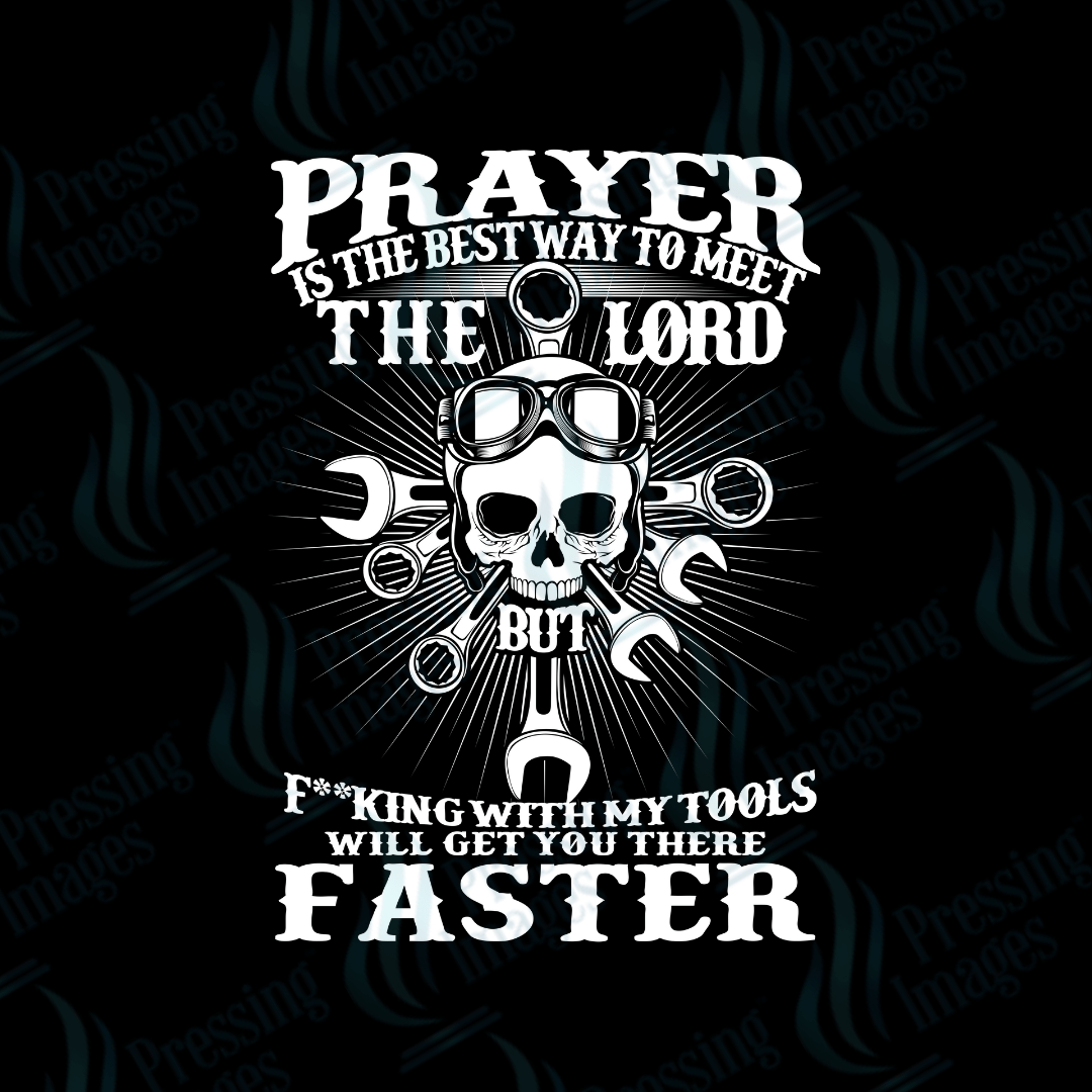 DTF 2650 Mechanic pray - Pressing Images