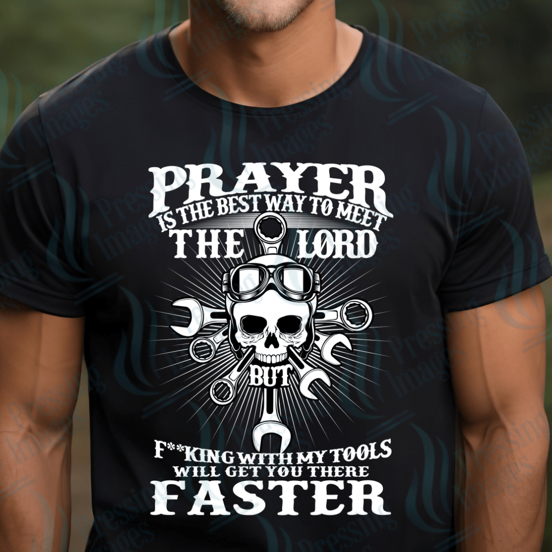 DTF 2650 Mechanic pray - Pressing Images