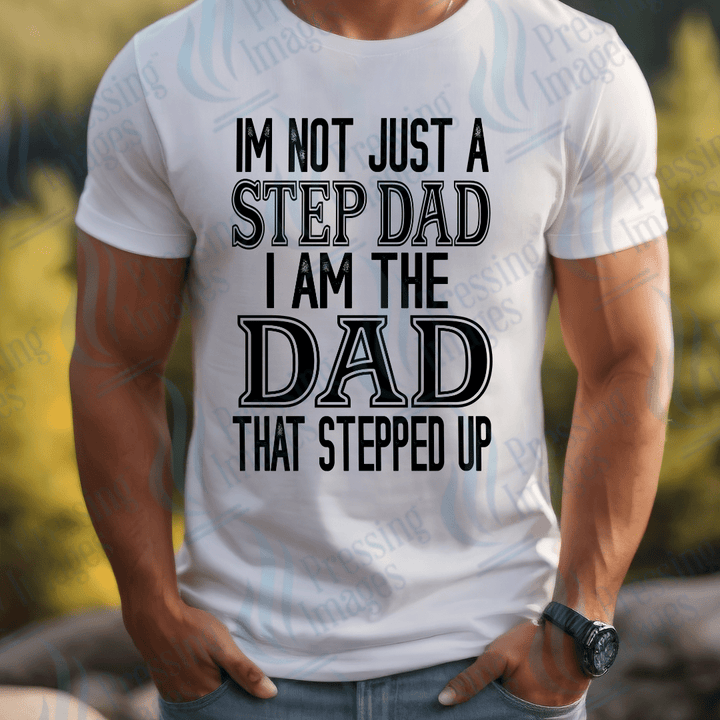 DTF 2657 Step dad - Pressing Images