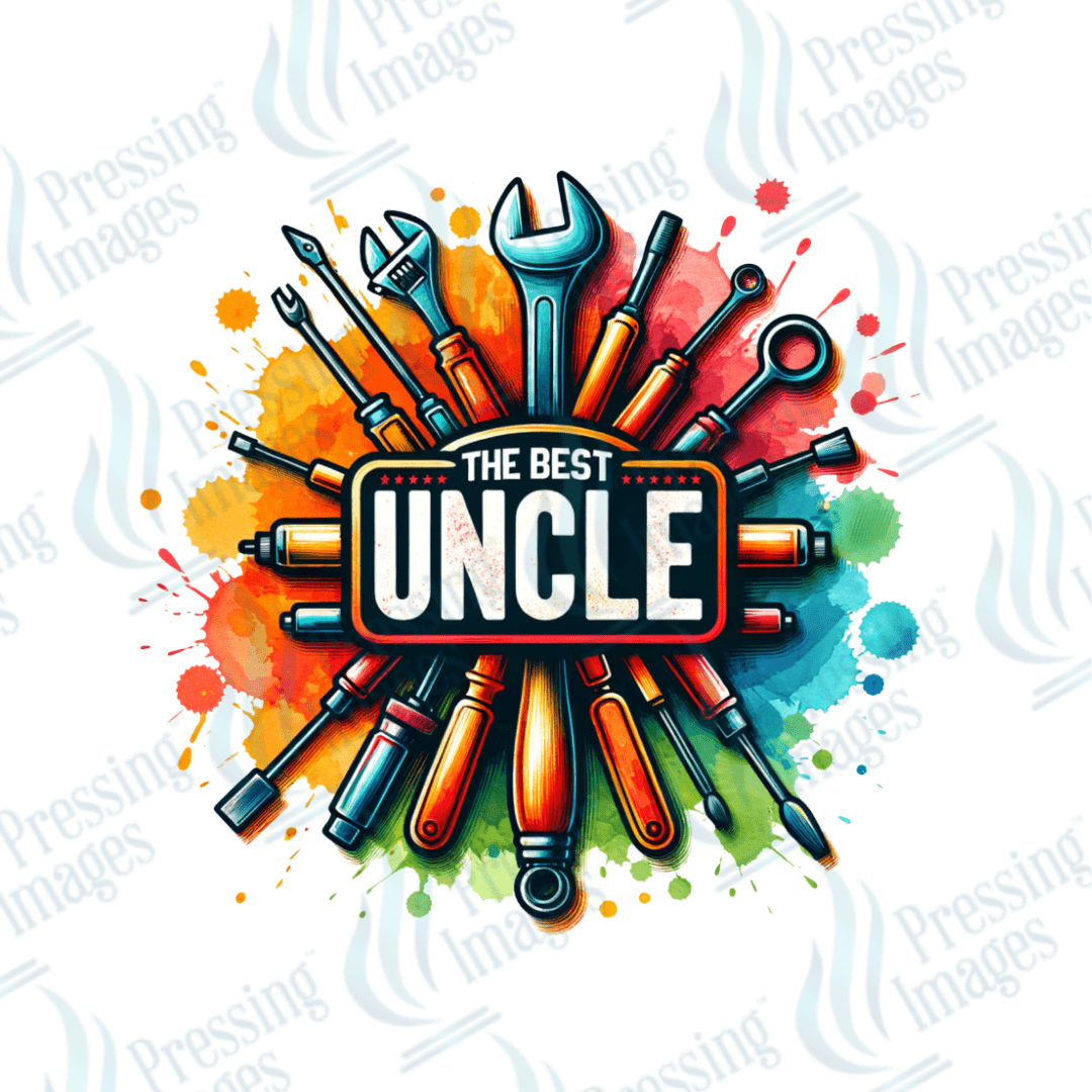 DTF 2664 Best uncle - Pressing Images