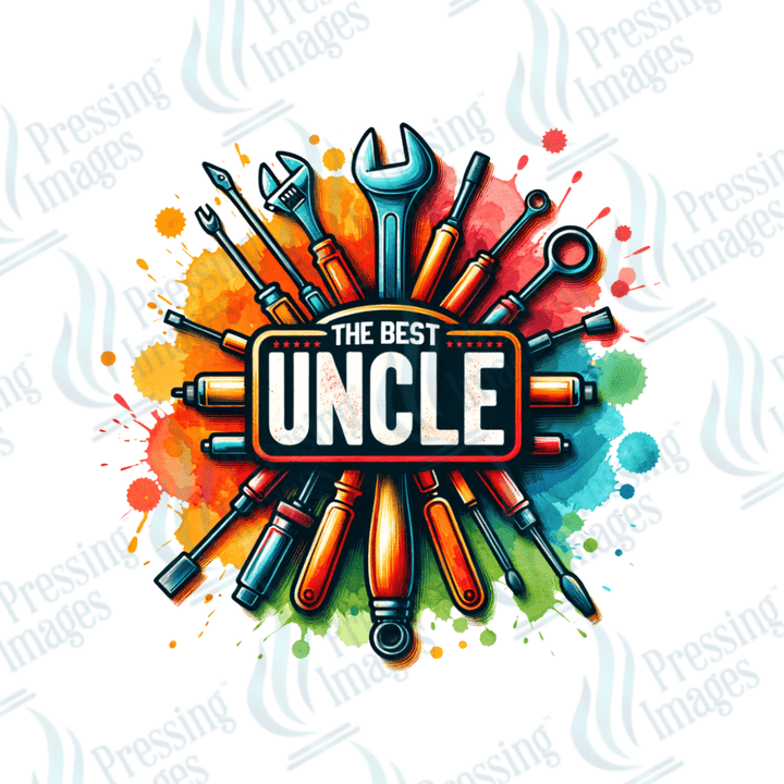 DTF 2664 Best uncle - Pressing Images